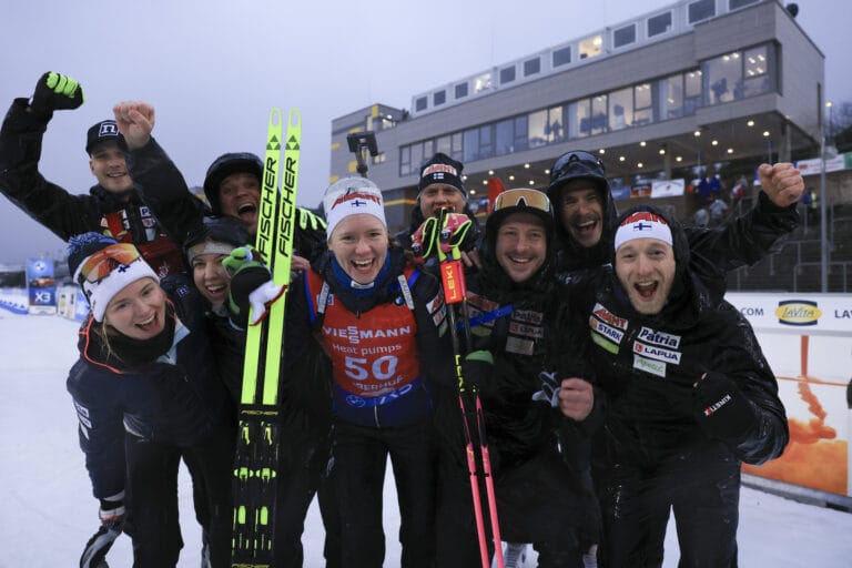 Ampumahiihdon A-maajoukkue Suvi Minkkinen