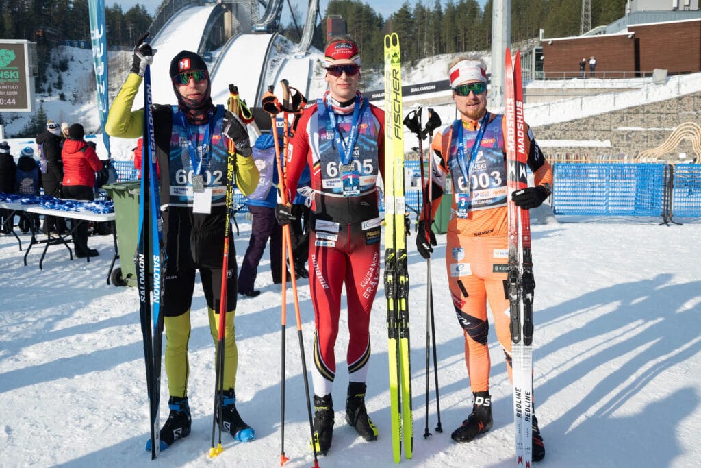 Finlandia-hiihdon kärkikolmikko vapaa 2025