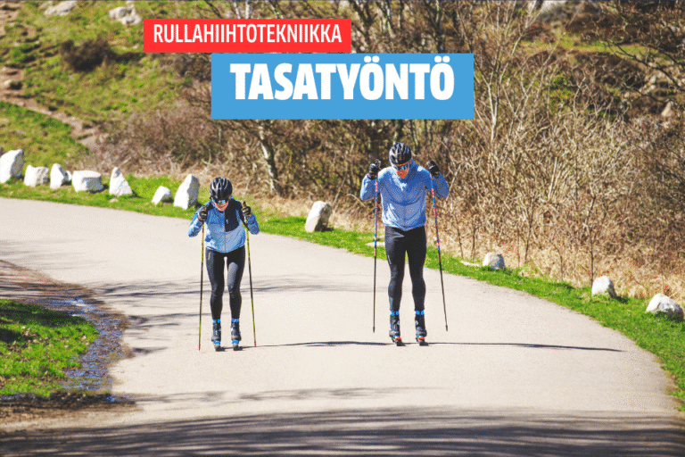Tasatyöntö paremmaksi rullasuksilla