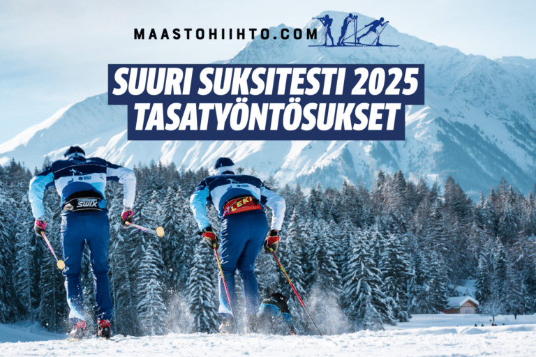 Suuri suksitesti 2025 – tasatyöntösukset